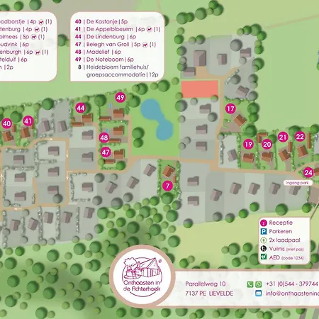 Heidebloem Max. 12 Personen * Lievelde